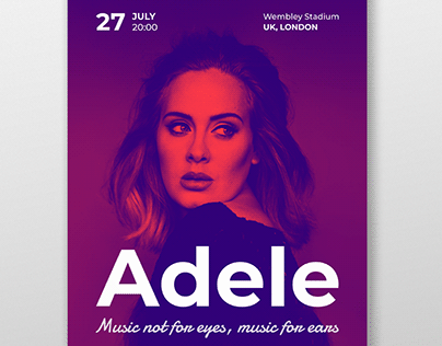 Adele poster concept