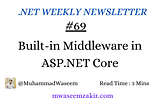 Built-in Middleware in ASP.NET Core