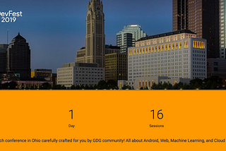 Ohio DevFest 2019 Recap