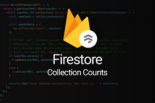 How to get the number of items in a Firestore collection