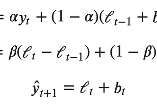 Time Series — course summary