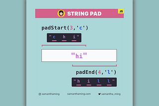 String Pad in JavaScript