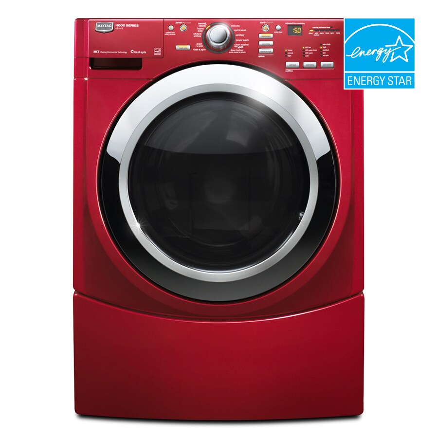 Maytag® 4.5 Cu. Ft. Front Load Washer (Color Crimson Red) ENERGY STAR® at