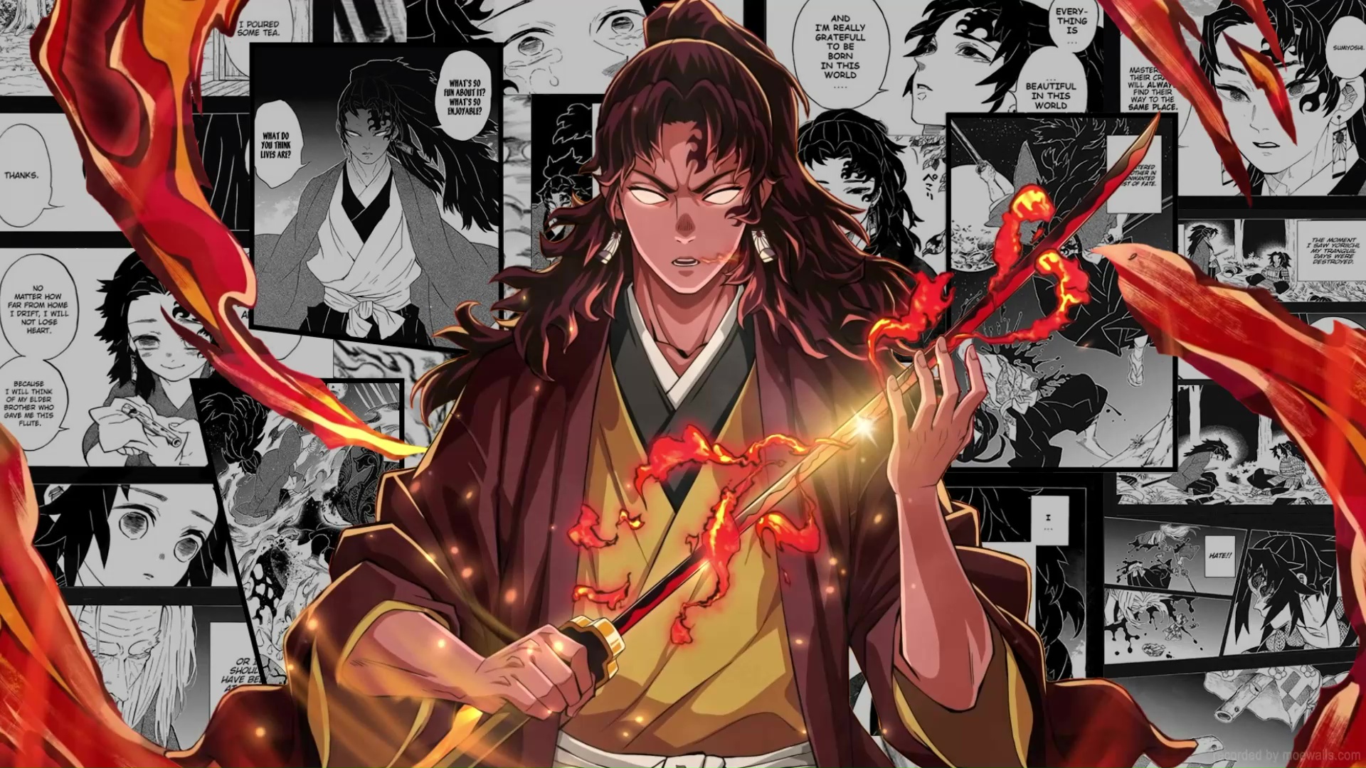 Yoriichi Sun Hashira Kimetsu No Yaiba Live Wallpaper - MoeWalls