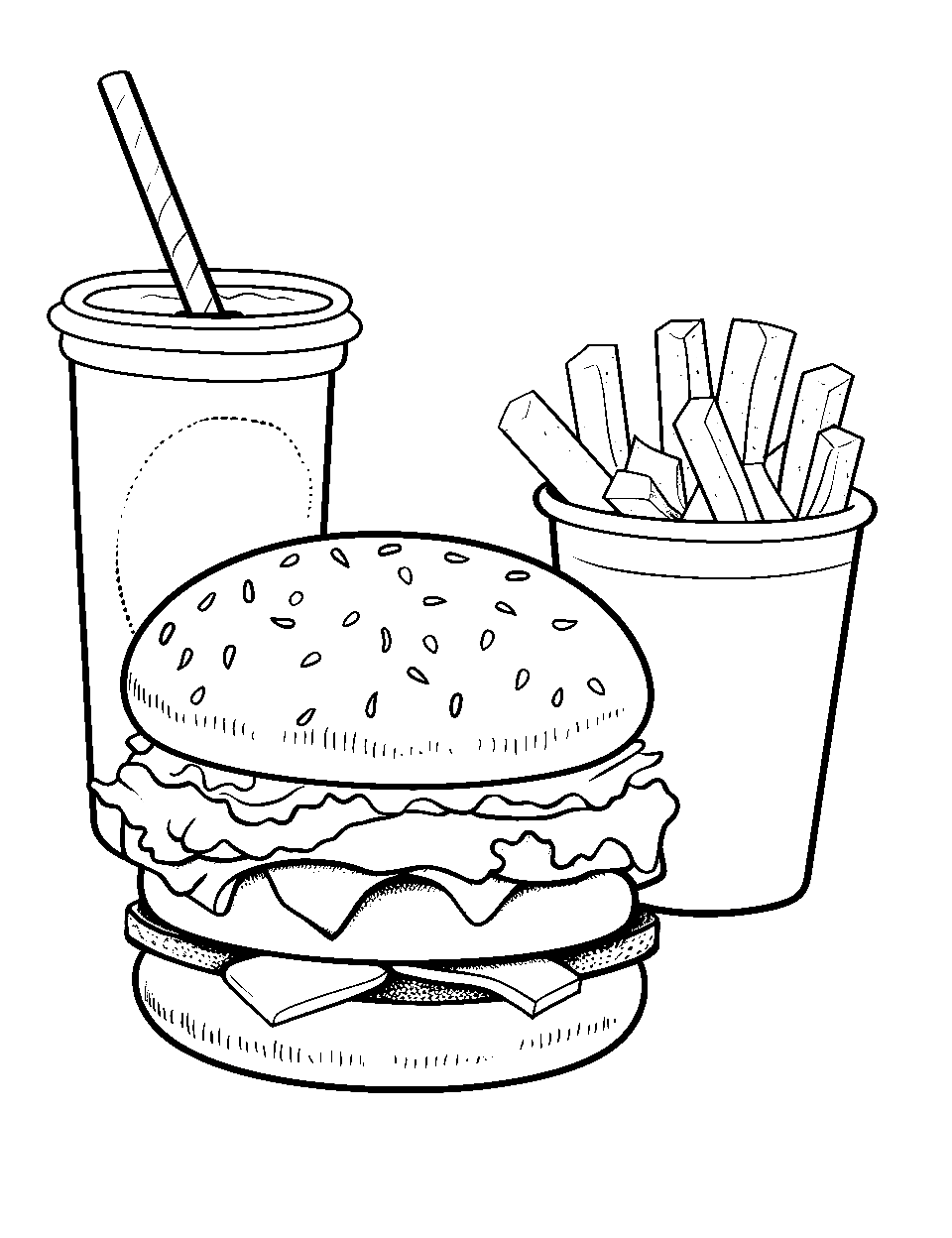 50 Free Food Coloring Pages for Kids (2023 Printables)