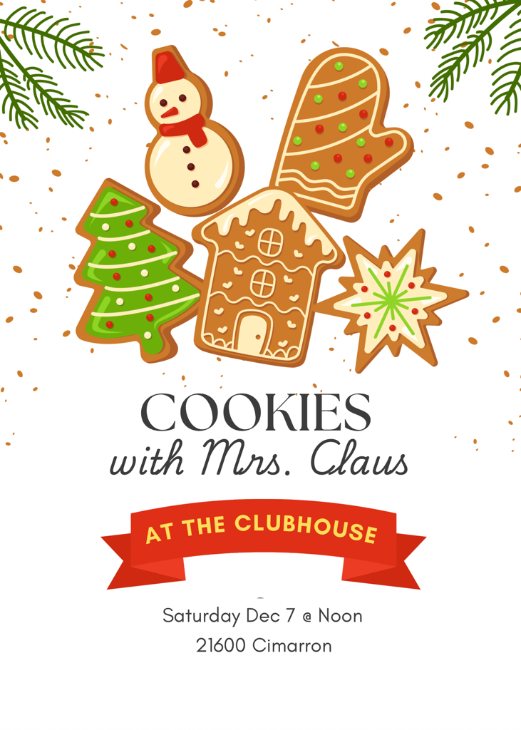 Cookies with Mrs. Claus