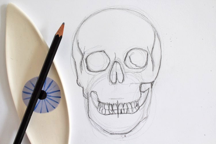 How to Draw a Skull Step by Step