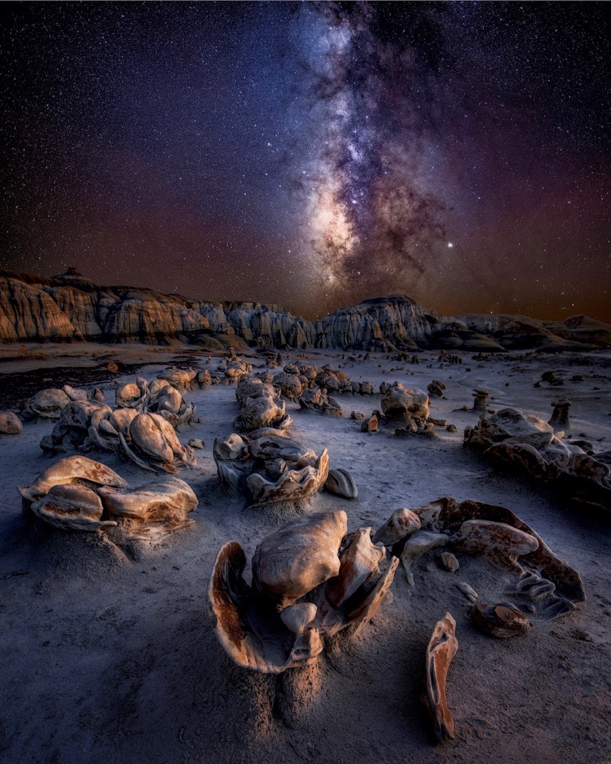 fotografías de la vía láctea en nuevo mexico