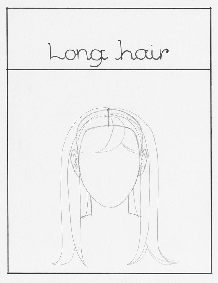 How to Draw Long Hair