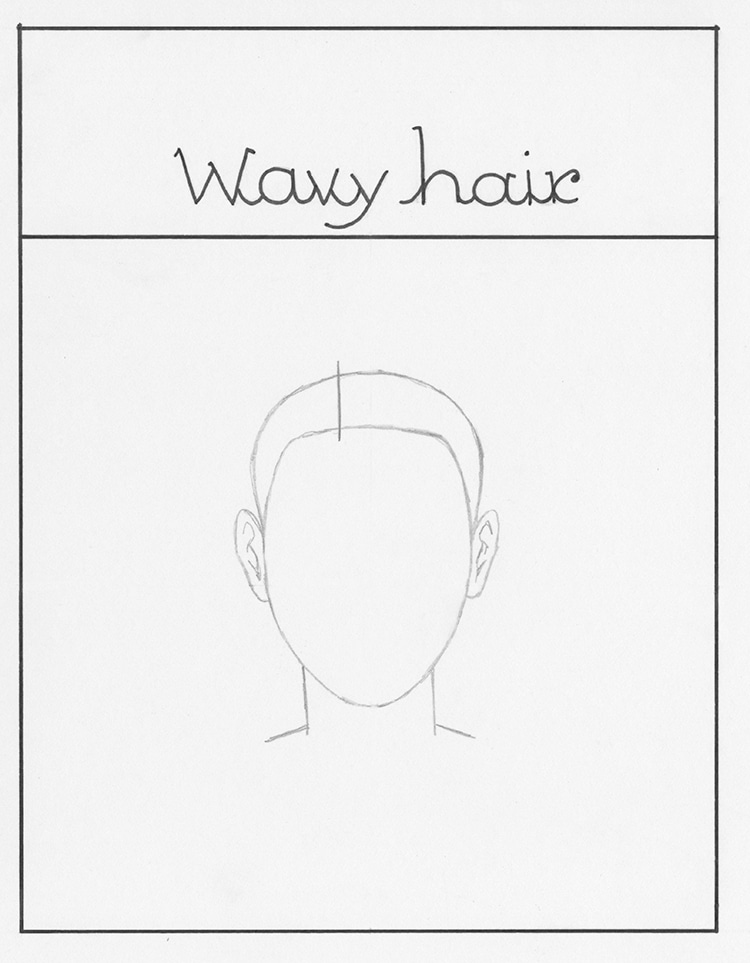 How to Draw Wavy Hair