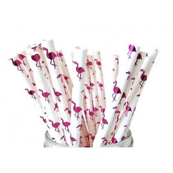 Flamingo Paper Straws | Flamingo Party Supplies South Africa