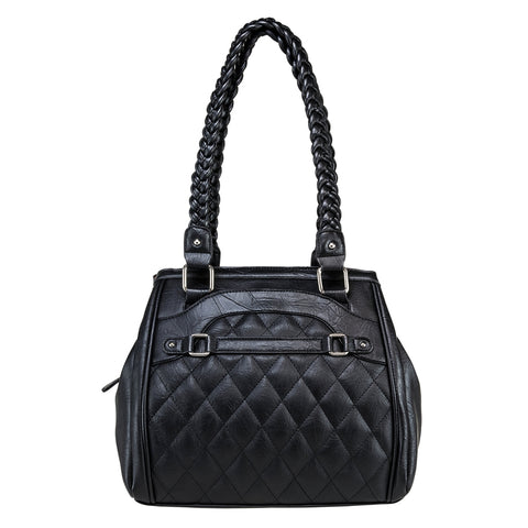 Braided Tote - Black