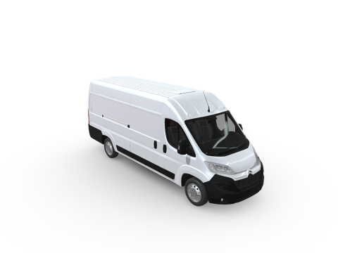 Maximum Efficiency New Citroen Relay H2 L4 Panel Van 2024 3D-Modell