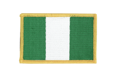 Nigeria Aufnäher 6 x 8 cm