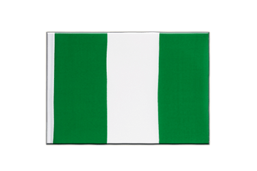 Nigeria Minifahne 15 x 22 cm