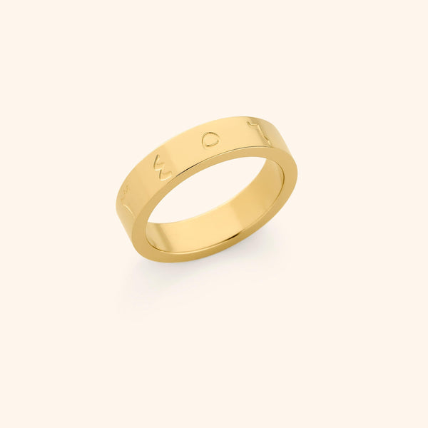 Arabic Numeric Ring | Bold