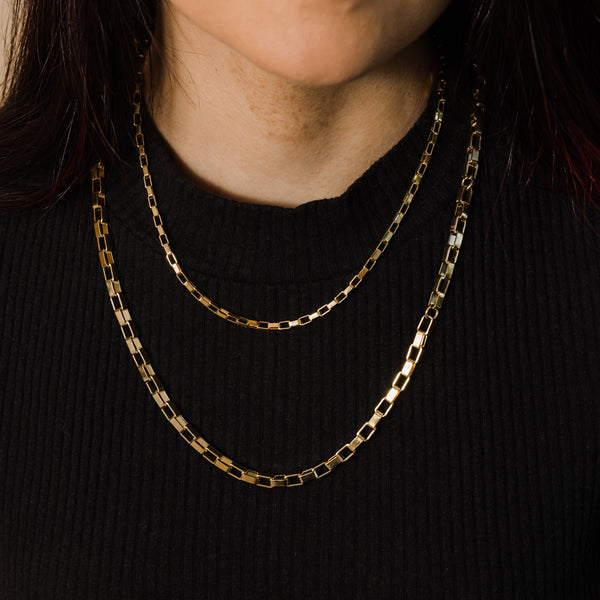 Essential Block Chain Necklace - Nominal