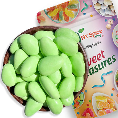 Super Fine Light Green Jordan Almonds - NY Spice Shop