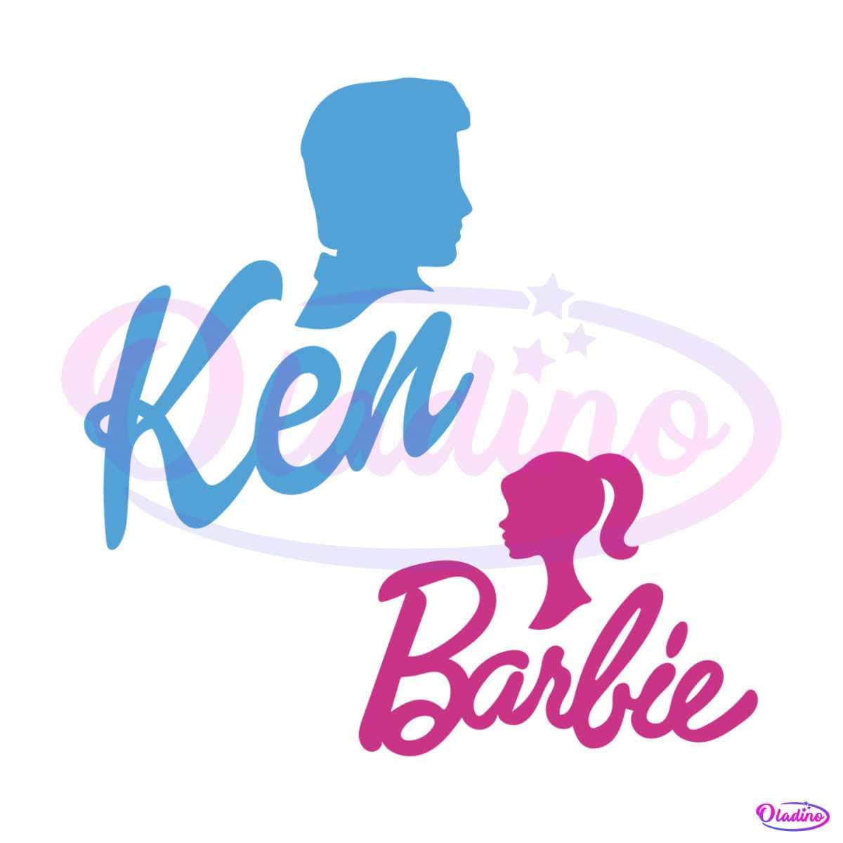 Barbie And Ken Couple Retro Doll Baby SVG Digital Cricut File