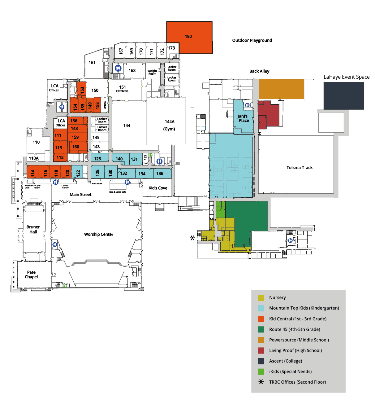 Liberty University Campus Map