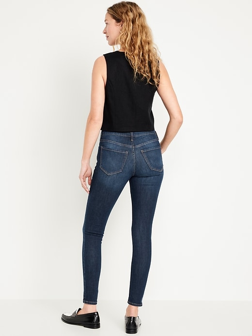 Image number 3 showing, Mid-Rise Rockstar Super-Skinny Jeans