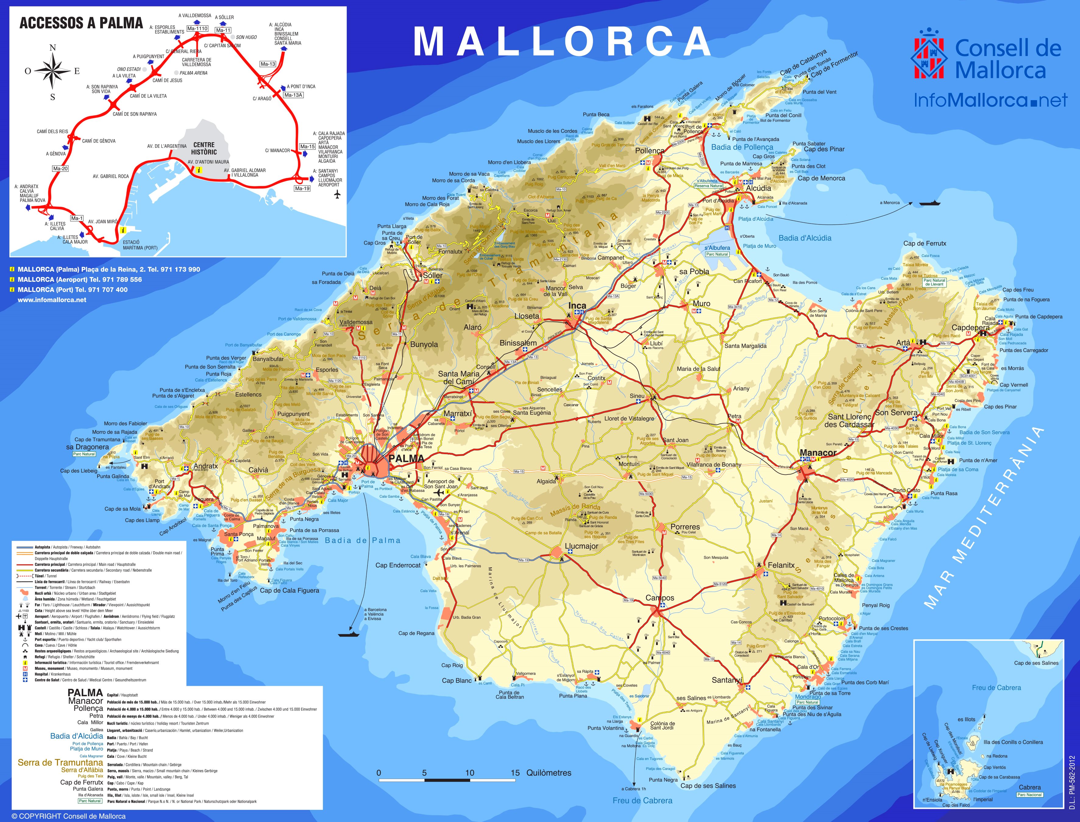 Majorca Tourist Map 18126 | Hot Sex Picture