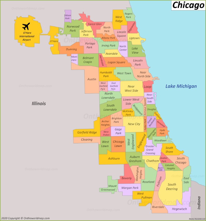 Interactive Map Of Chicago