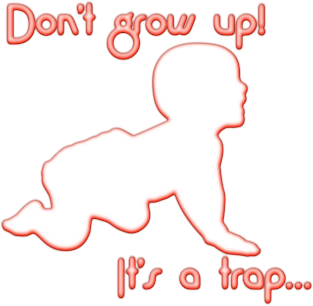 Grow-up trap for girls