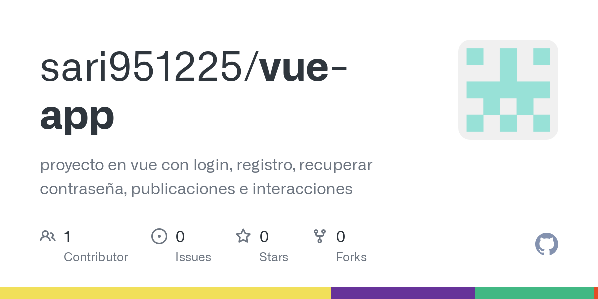 GitHub - sari951225/vue-app: proyecto en vue con login, registro ...