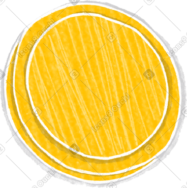 Yellow coin PNG, SVG