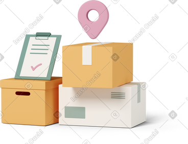 Delivery package boxes PNG、SVG