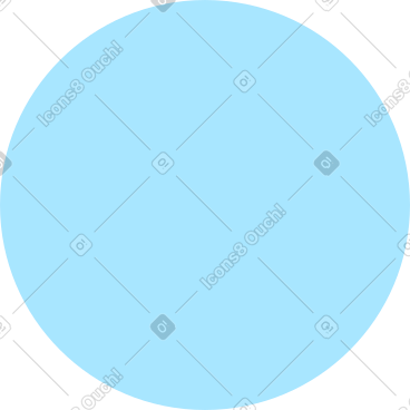 Blue circle for background PNG、SVG