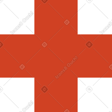 Red cross PNG, SVG