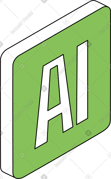 Icona di intelligenza artificiale PNG, SVG