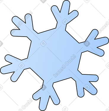 Flocon de neige PNG, SVG