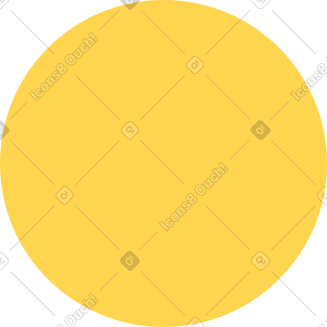 Cercle jaune PNG, SVG