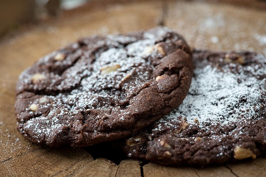 galletas, galletas de chocolate, galletas oscuras, delicioso, comer, comida, dulce, picar, chocolate, hornear, Galleta