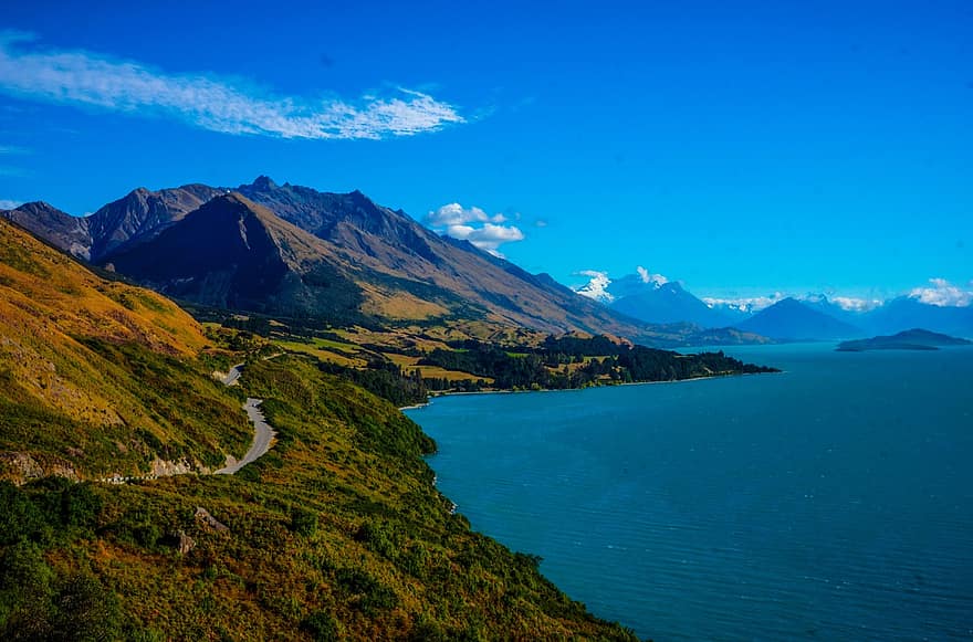 εκατομμύρια δολάρια, queenstown, Νέα Ζηλανδία, βουνά, φύση, λίμνη wakatipu