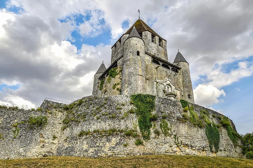 torre, fortaleza, castillo, medieval, paredes, edades medias, arquitectura, edificio, historia, tour césar, provins