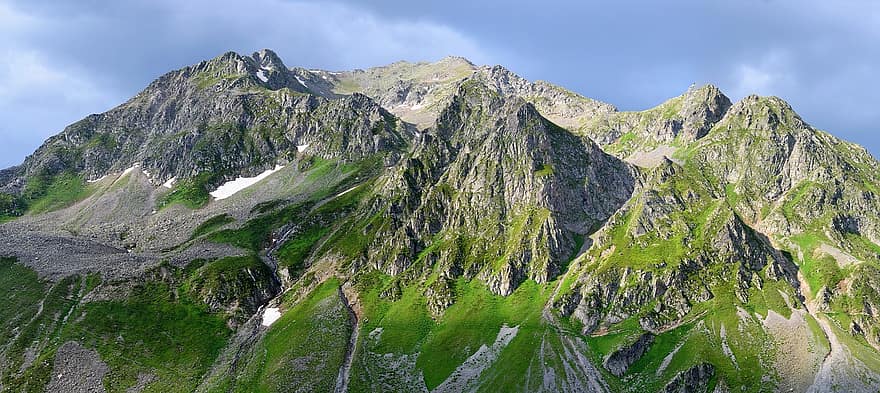 kaçkars, from gateway, mountains, clouds, nature, green, landscape, sky, highland, eastern black sea, plateaus