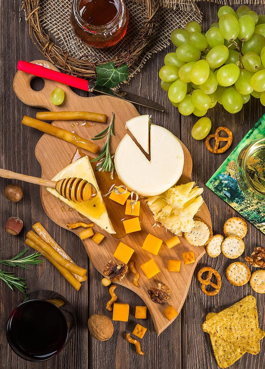 fromage, aliments, nutrition, plat, délicieux, des collations, apéritif, assiette de fromage, la gastronomie, gourmet, du vin