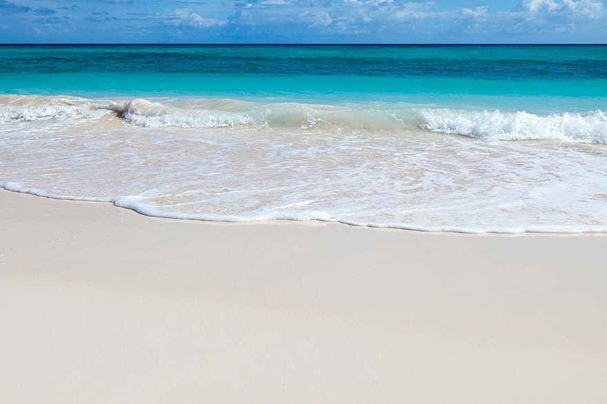 azul, verão, cena, mar, cênico, Claro, paraíso, céu, areia, oceano, agua