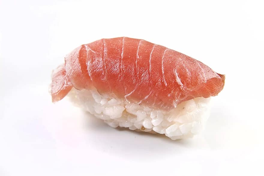 salmón, pez, Nigiri, Sushi, crudo, arroz