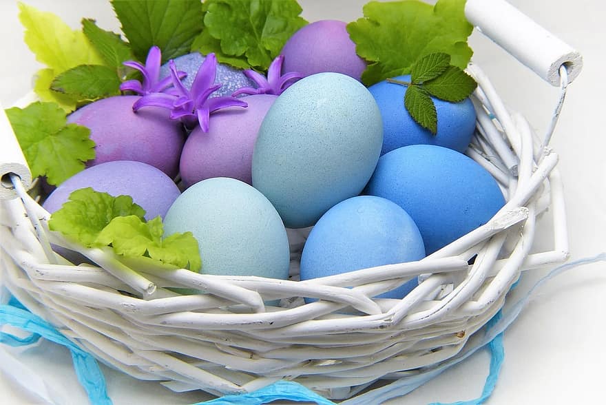 easter, egg, basket, easter eggs, easter nest, osterkorb, traditionally, ornament, dye eggs, easter holidays, tinker