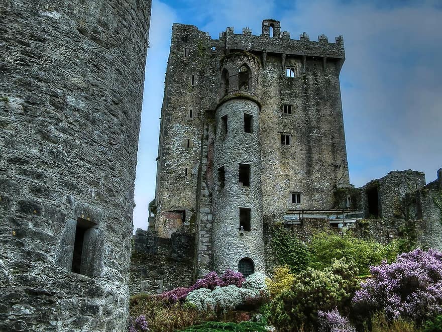 castello, rovine, antico, vecchio, architettura, medievale, storia, pietra, struttura, posto, Irlanda