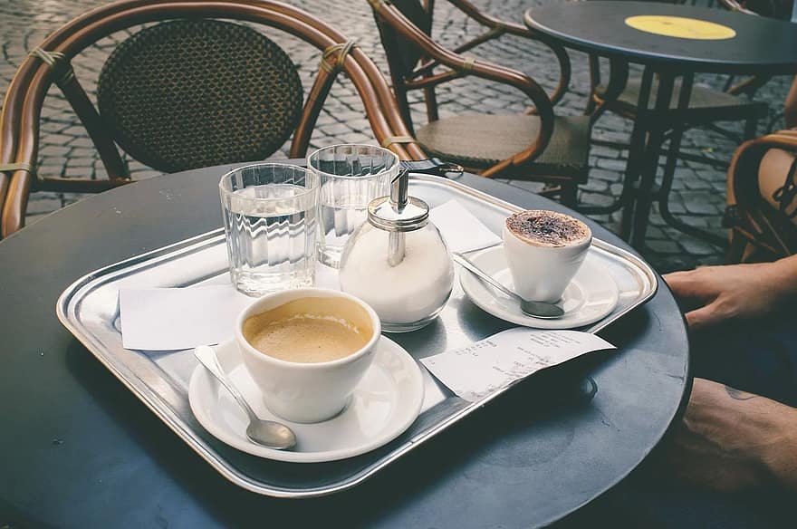 coffee shop, espresso, coffee, cafe, bar, terrace, italy, rome, coffee cup, coffee break