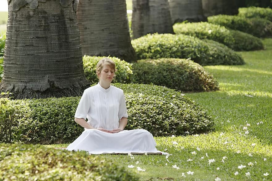 буддист, медитація, жінка, дівчина, ват, медитувати, phra dhammakaya, храм, пагода дхаммакая, Буддизм, Таїланд