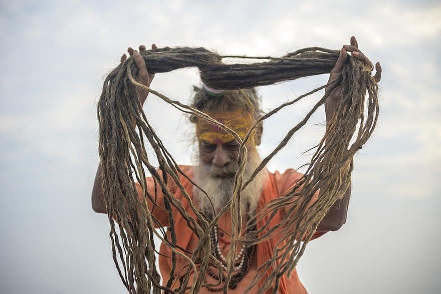 sadhu, hindú, varanasi, Índia, guru, hinduisme, religió, cultura, iogui, Sant, viatjar