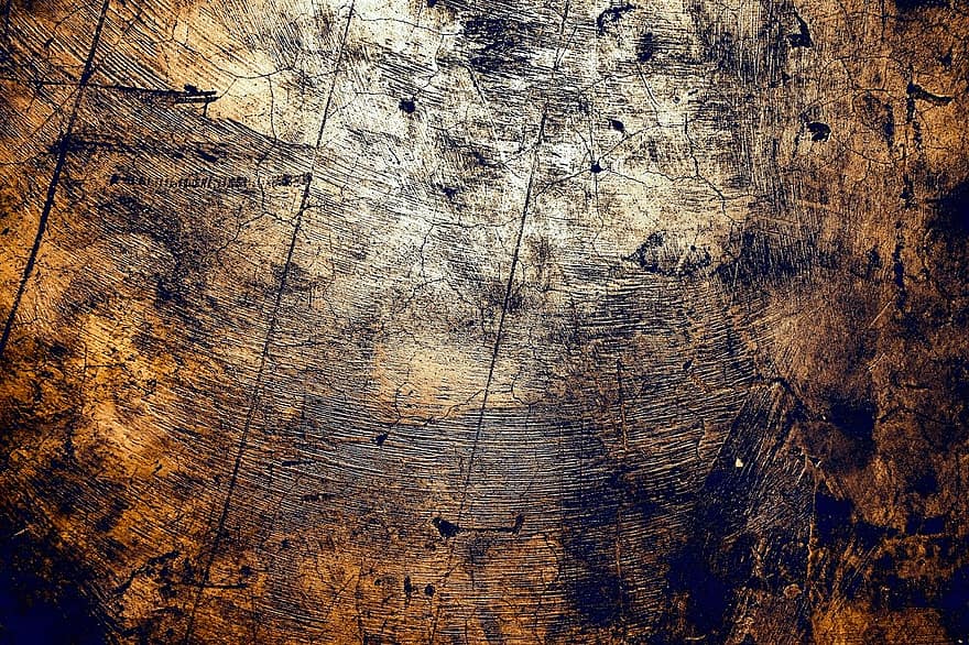 textura, grunge, angoixa, fractura, esquerdat, paret, pintat, vell, marró