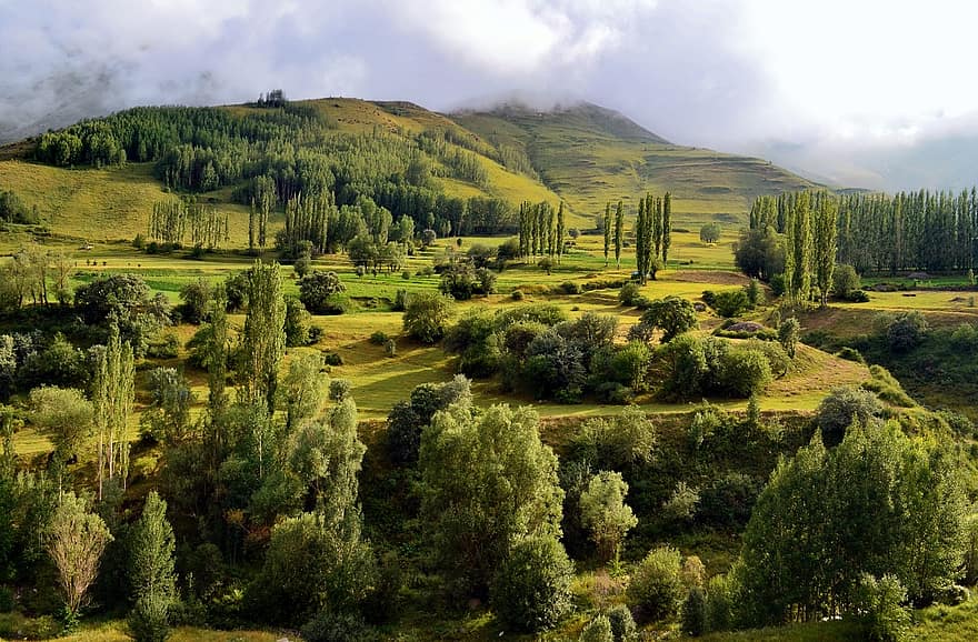 φύση, τοπίο, kaçkars, τοπία φύση, ουρανός, γρασίδι, βουνό, πράσινος, ειρήνη, λιβάδια, σύννεφο